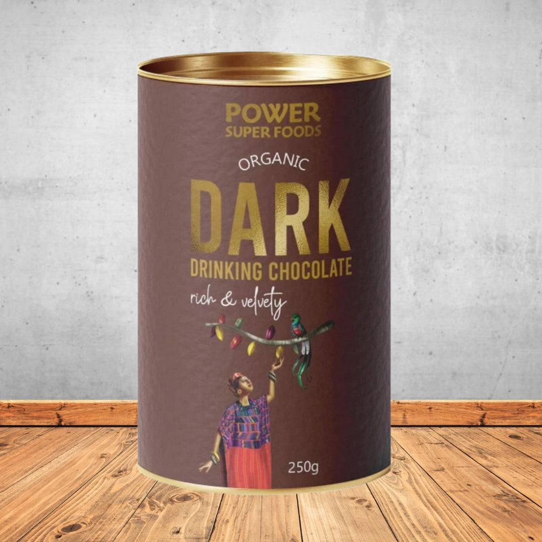 POWER SUPER FOODS DARK DRINKING CHOCOLATE 250G