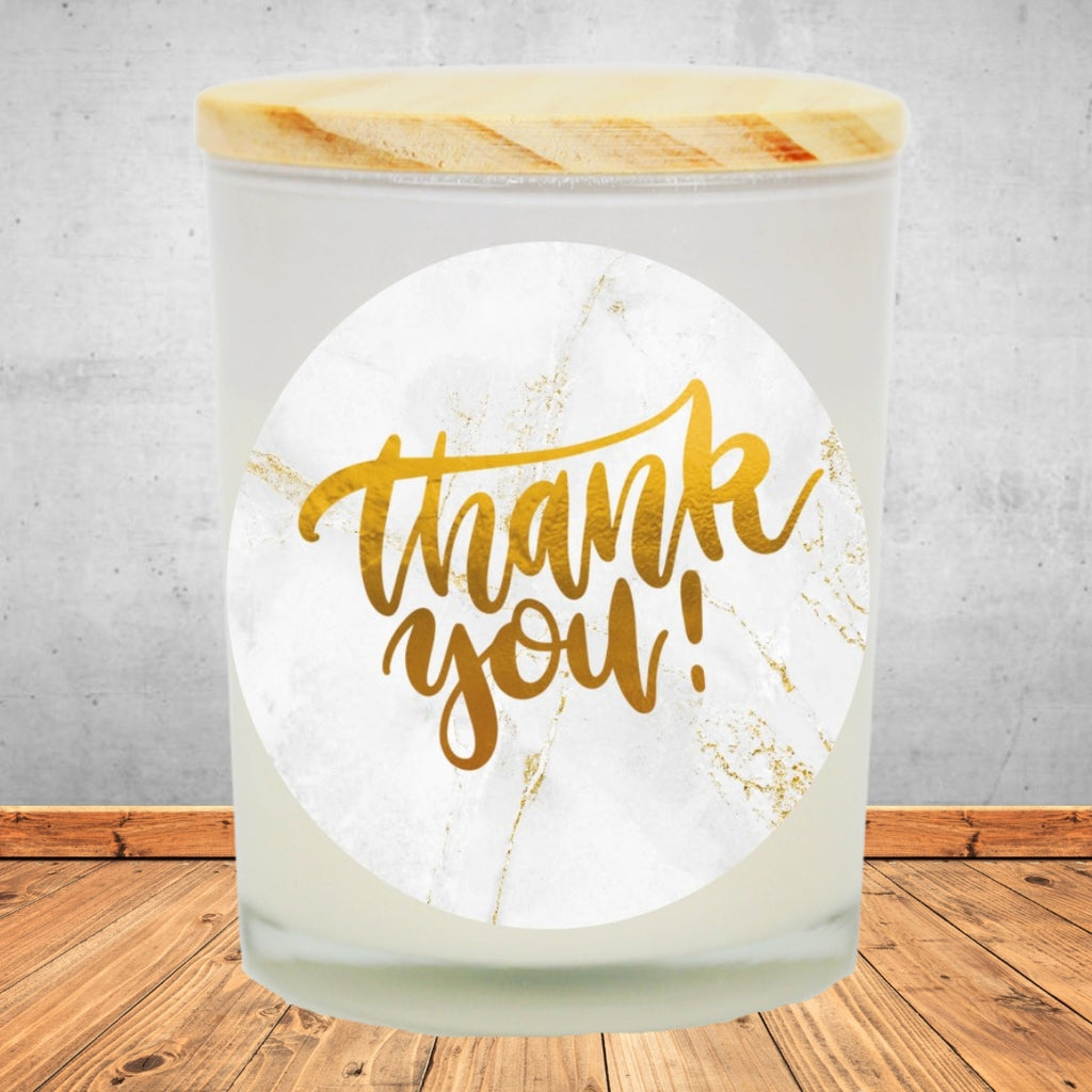 Thank You Gold Soy Candle