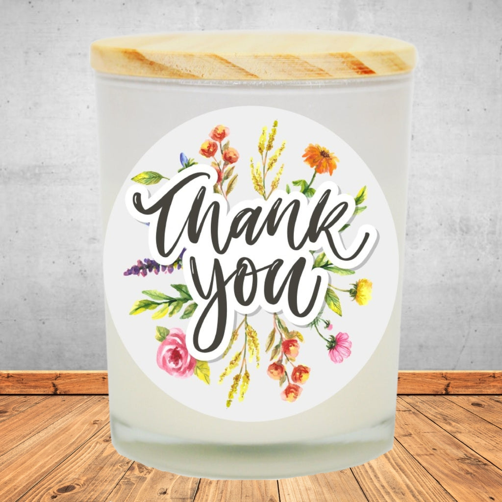 Thank You Flowers Soy Candle