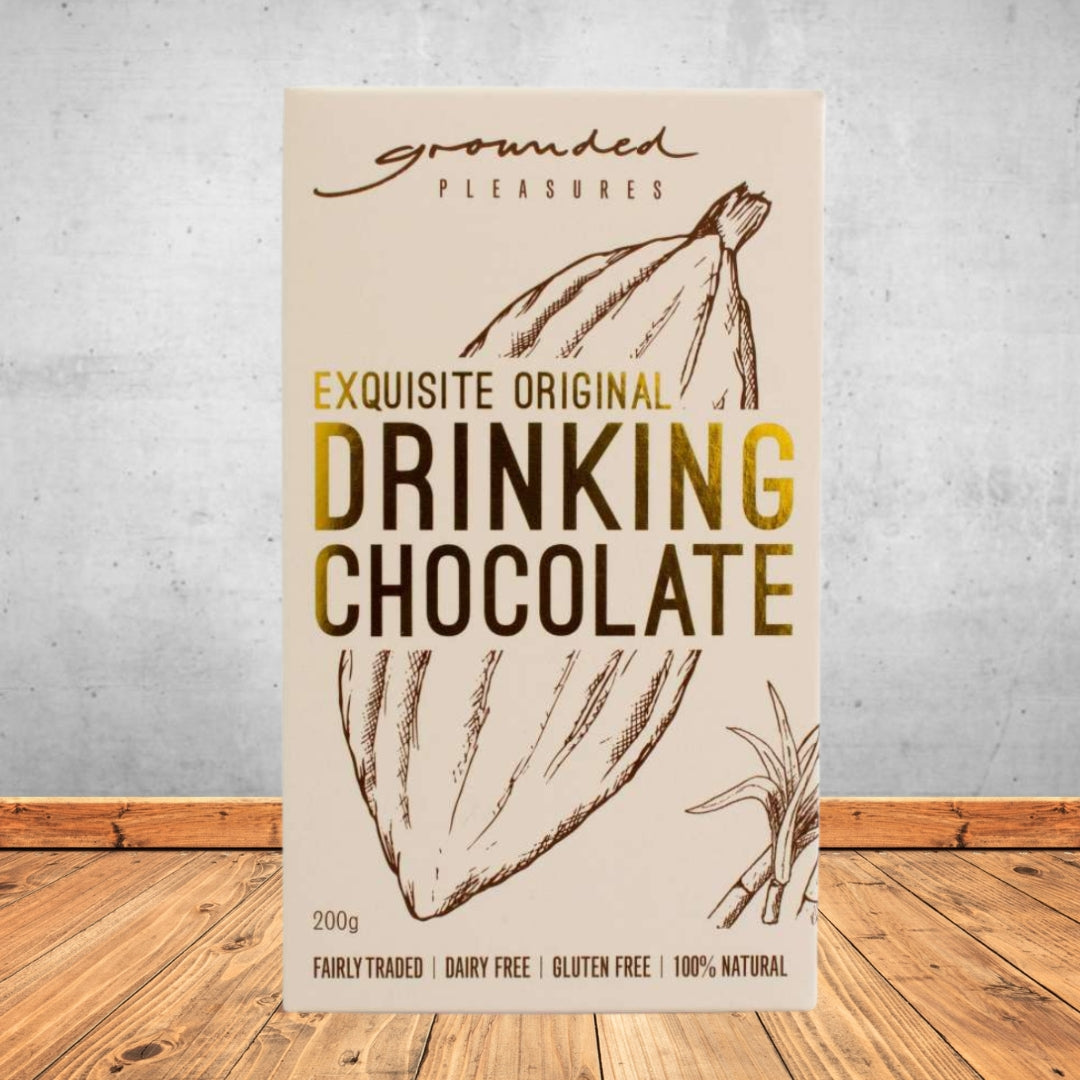 GROUNDED PLEASURES EXQUISITE ORIGINAL DRINKING CHOCOLATE 200G
