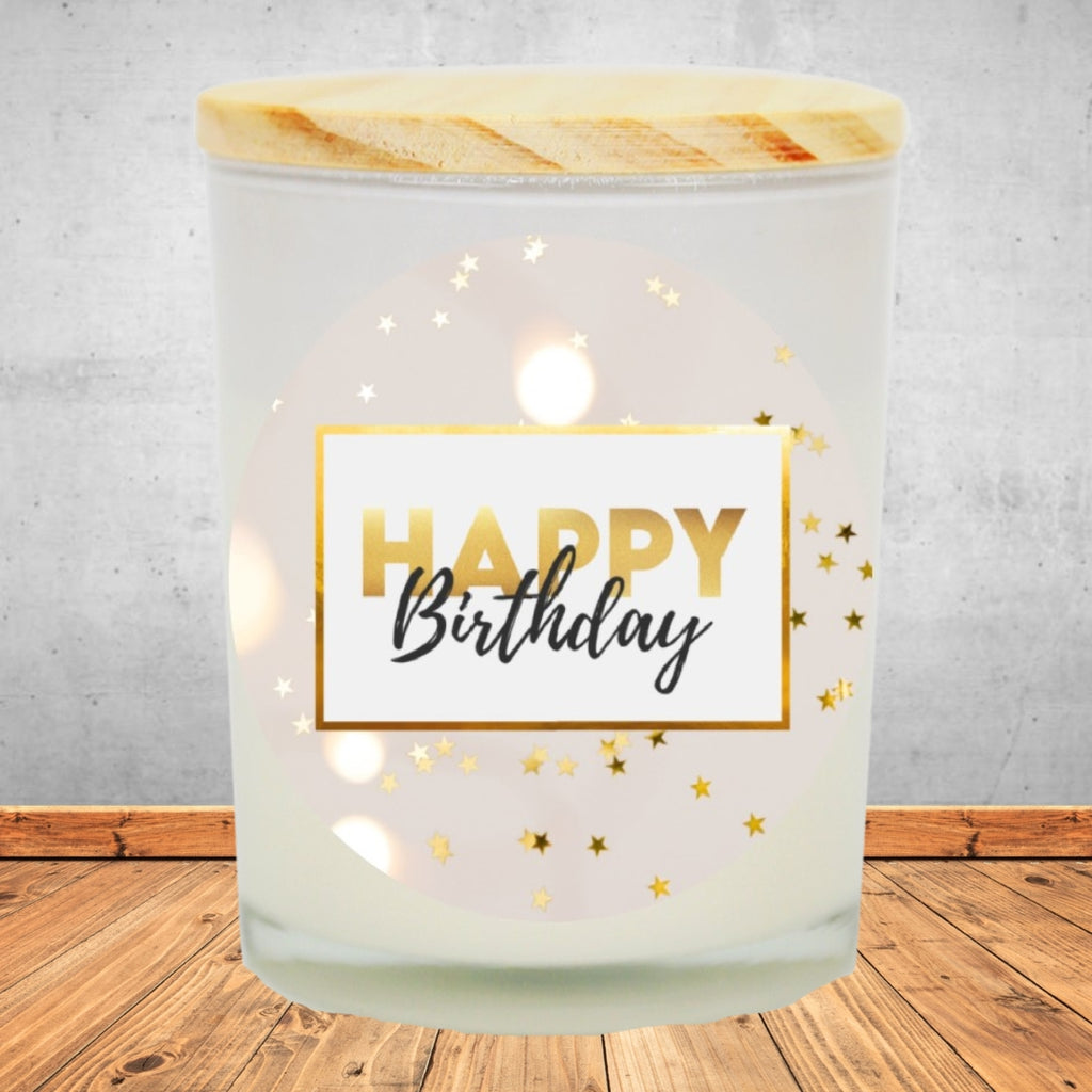 Happy Birthday Soy Candle