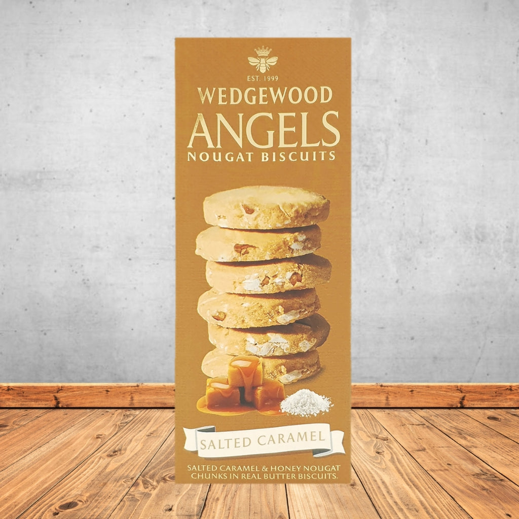 WALTERS SALTED CARAMEL NOUGAT BISCUITS 150G