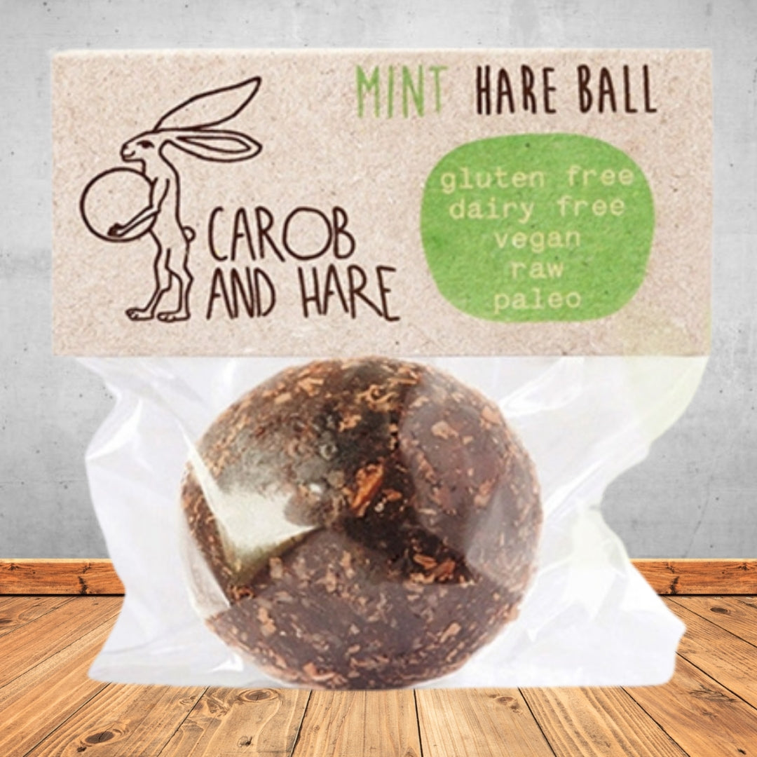 2 Carob and Hare Original Hare Protein Ball 26g