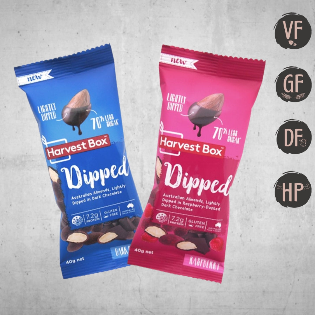Harvest Box Dipped Almonds 40g (VF | GF | DF | HP)