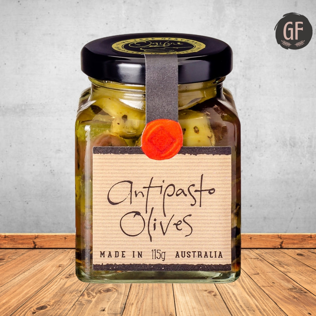 Ogilvie & Co Antipasto Olives 115g (GF)