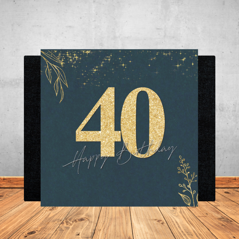 Happy 40th Birthday Hamper Design