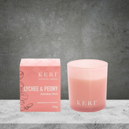 Keri Scented Candle Palm Land Lychee & Peonoy 130g