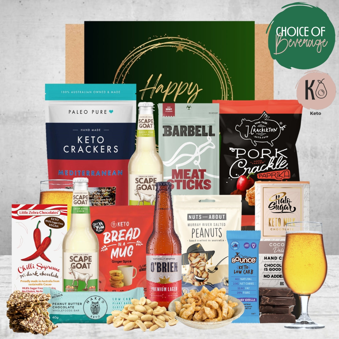 Keto Beer & Cider New Year Hamper Featured Image