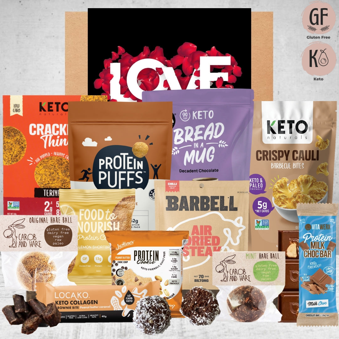 Keto Valentines Snack Hamper