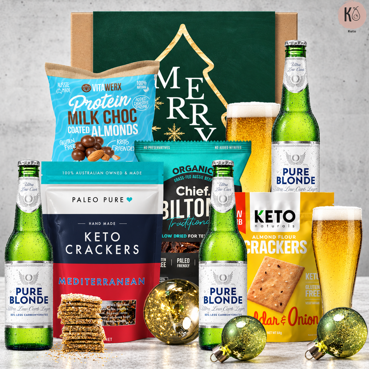Keto Vibes and Pure Blonde Christmas