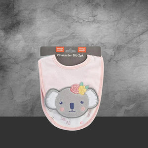 Kimmy Koala Weegoamigo Character Bib 2pk - Tastebuds