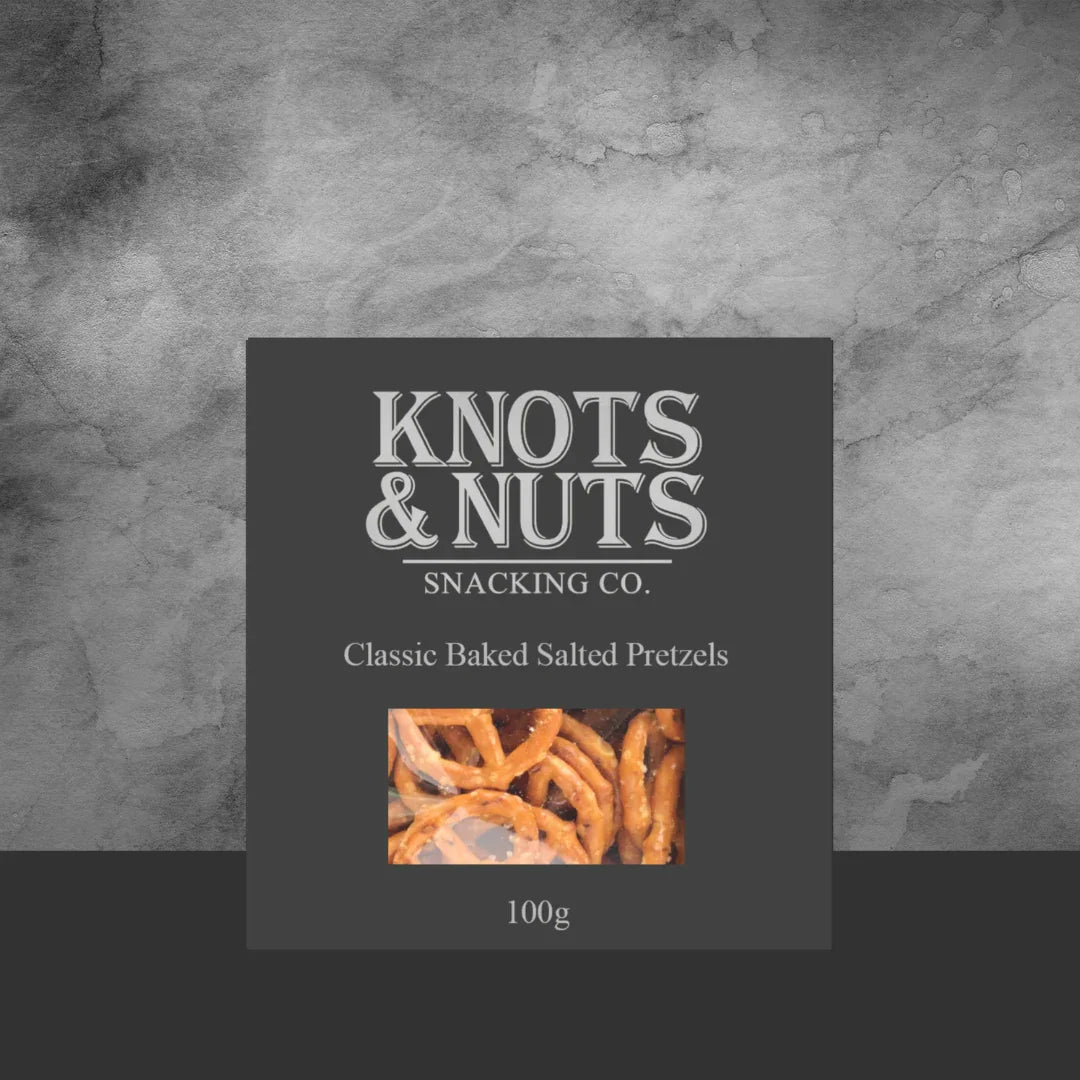Knots & Nuts Classic Baked Pretzels 200g - Tastebuds