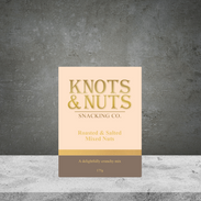 Knots & Nuts Roasted & Salted Mixed Nuts 150g