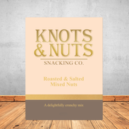 Knots & Nuts Roasted & Salted Mixed Nuts 150g