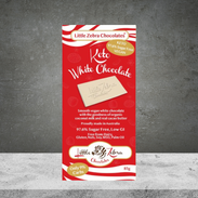 Little Zebra Chocolates White Keto Chocolate 85g