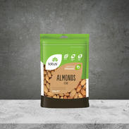 Lotus Organic Raw Almonds 100g