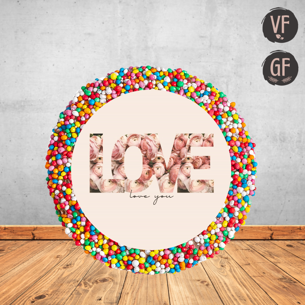 Love You Dark Chocolate Freckle