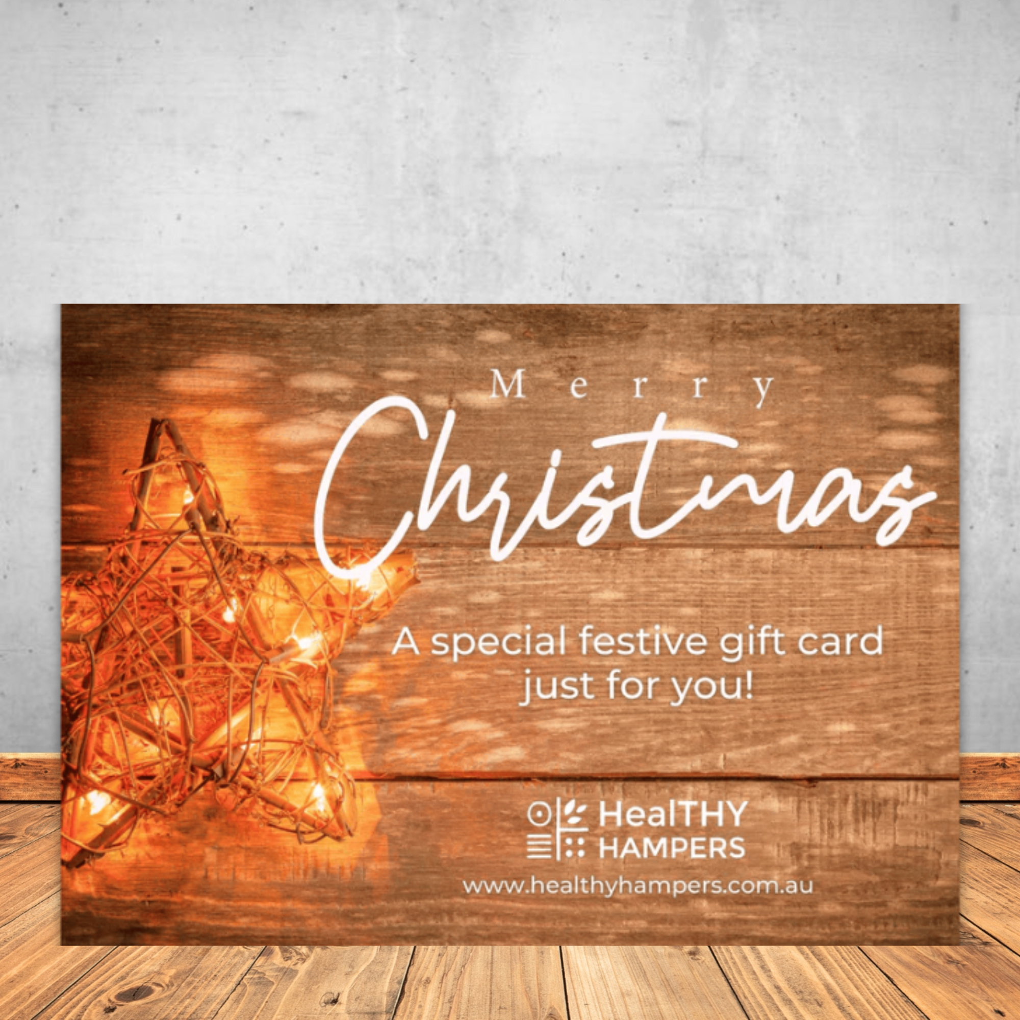 Merry Christmas Star eGift Voucher
