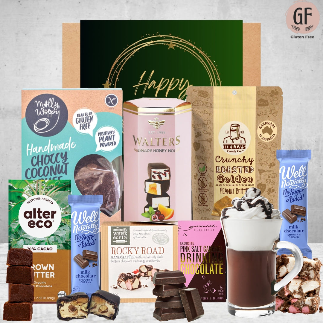 New Year Gluten-Free Snacks Hamper Featured Image