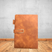 Note Book Tan Leather