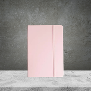 Notebook Pink Leather-look A5