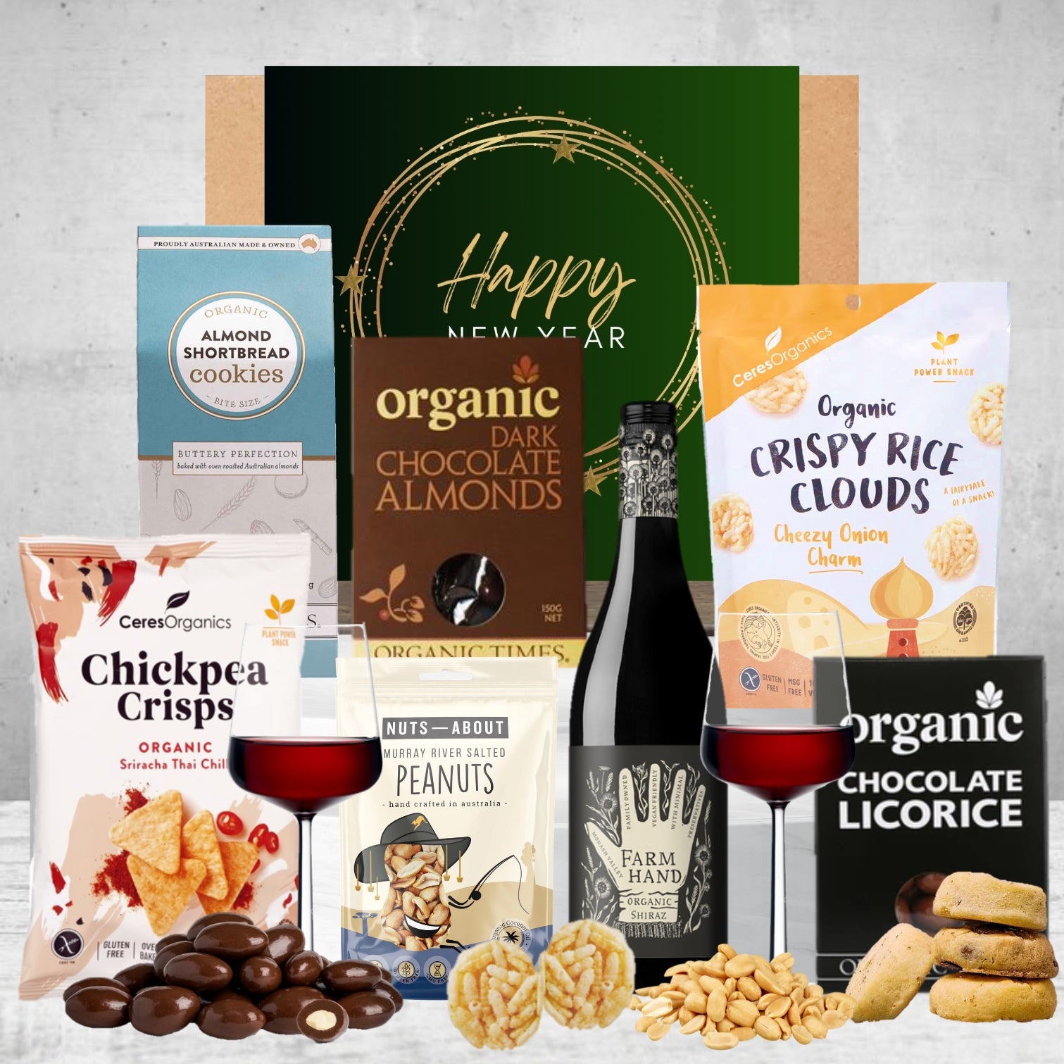 Organic Red Wine New Year Hamper Featured Image