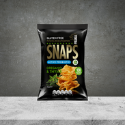 Piranha Oregano & Thyme Snaps 25g