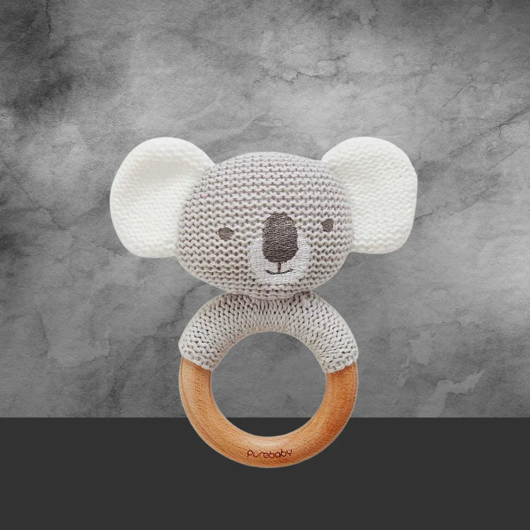 Pure Baby Koala Rattle - Tastebuds