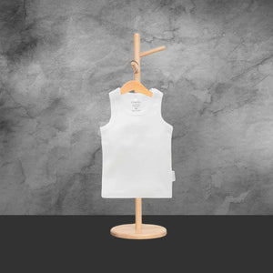 Pure Baby Newborn Ribbed Singlet - Tastebuds