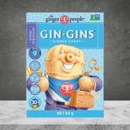 The Ginger People Super Strength Gin Gins Ginger Candy 84g