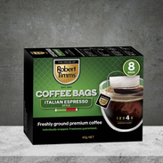 The House of Robert Timms Italian Espresso Coffee Bags 8s