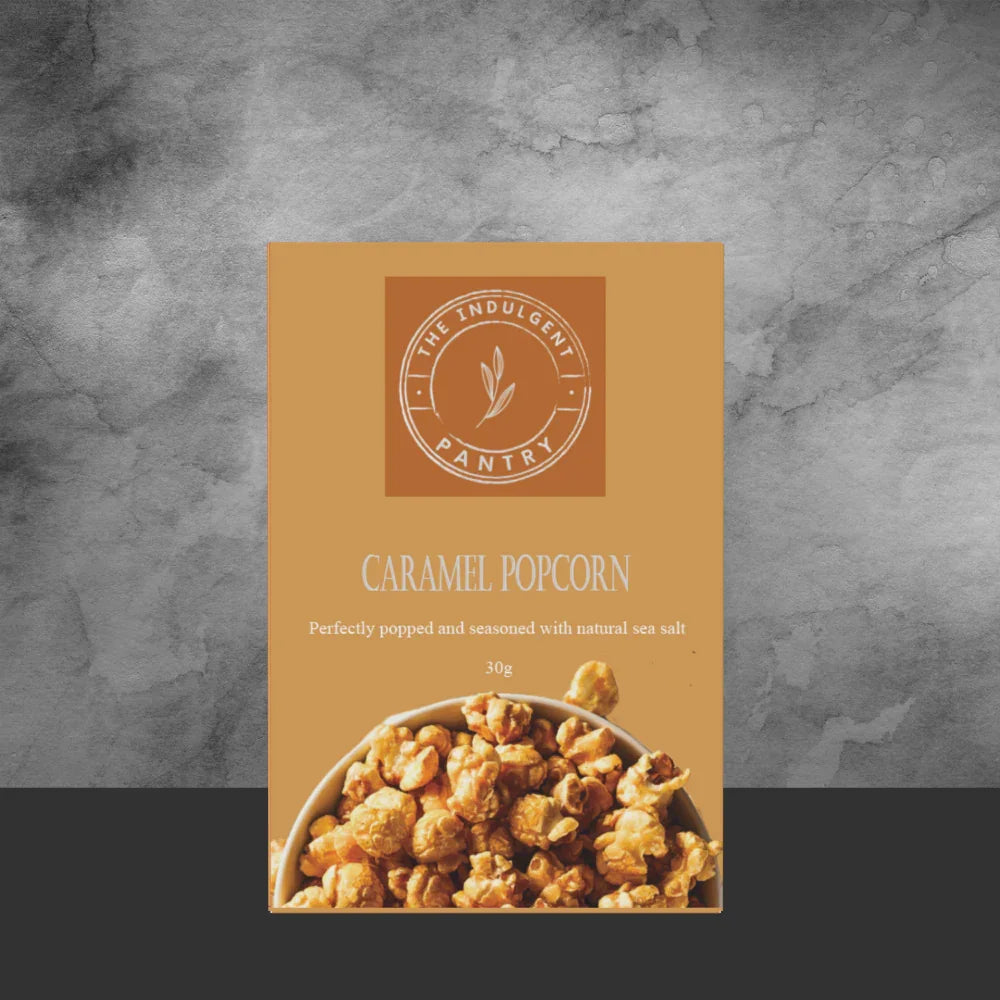 The Indulgent Pantry Sweet Caramel Popcorn - Tastebuds
