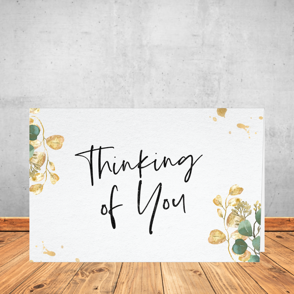 Thinking of You Eucalypt Greeting Card