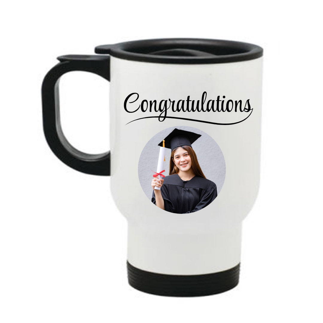 Design Your Own Label Travel Mug