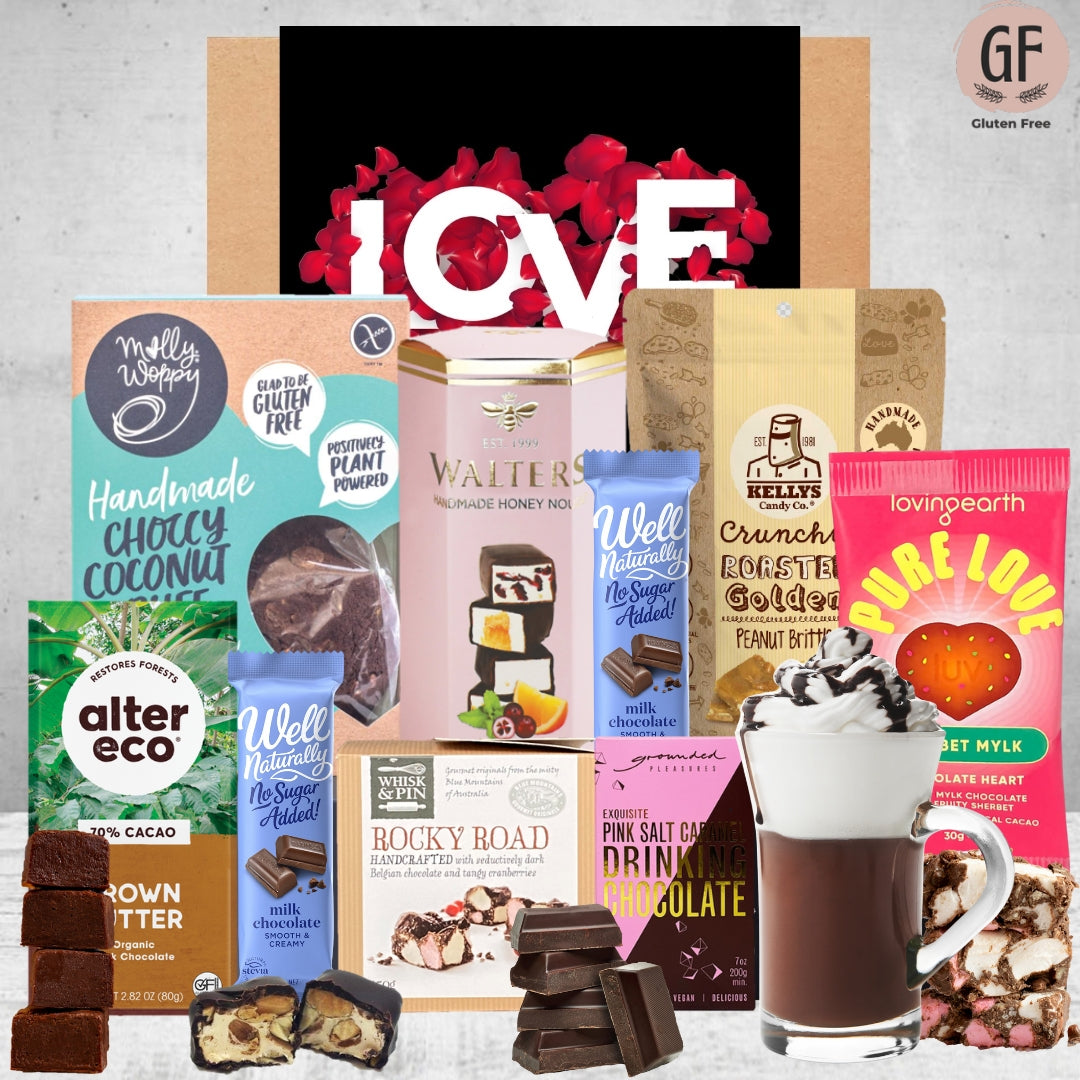 Valentines Gluten-Free Snacks Hamper