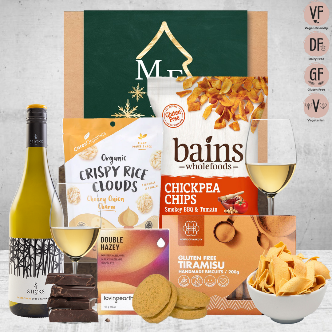 Vegan Chardonnay Christmas Hamper for Her
