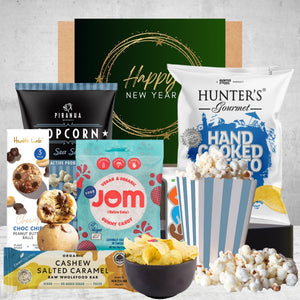 Vegan Indulgent New Year Snack Hamper Featured Image