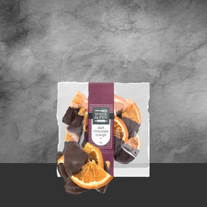 Whisk & Pin Chocolate Dipped Oranges 60g - Tastebuds