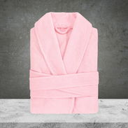 Women's Waffle Knit Robe - Blush Pink