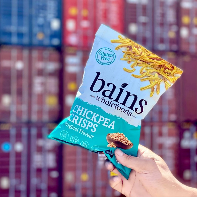 Bains Wholefoods Original Chickpea Chips 100g