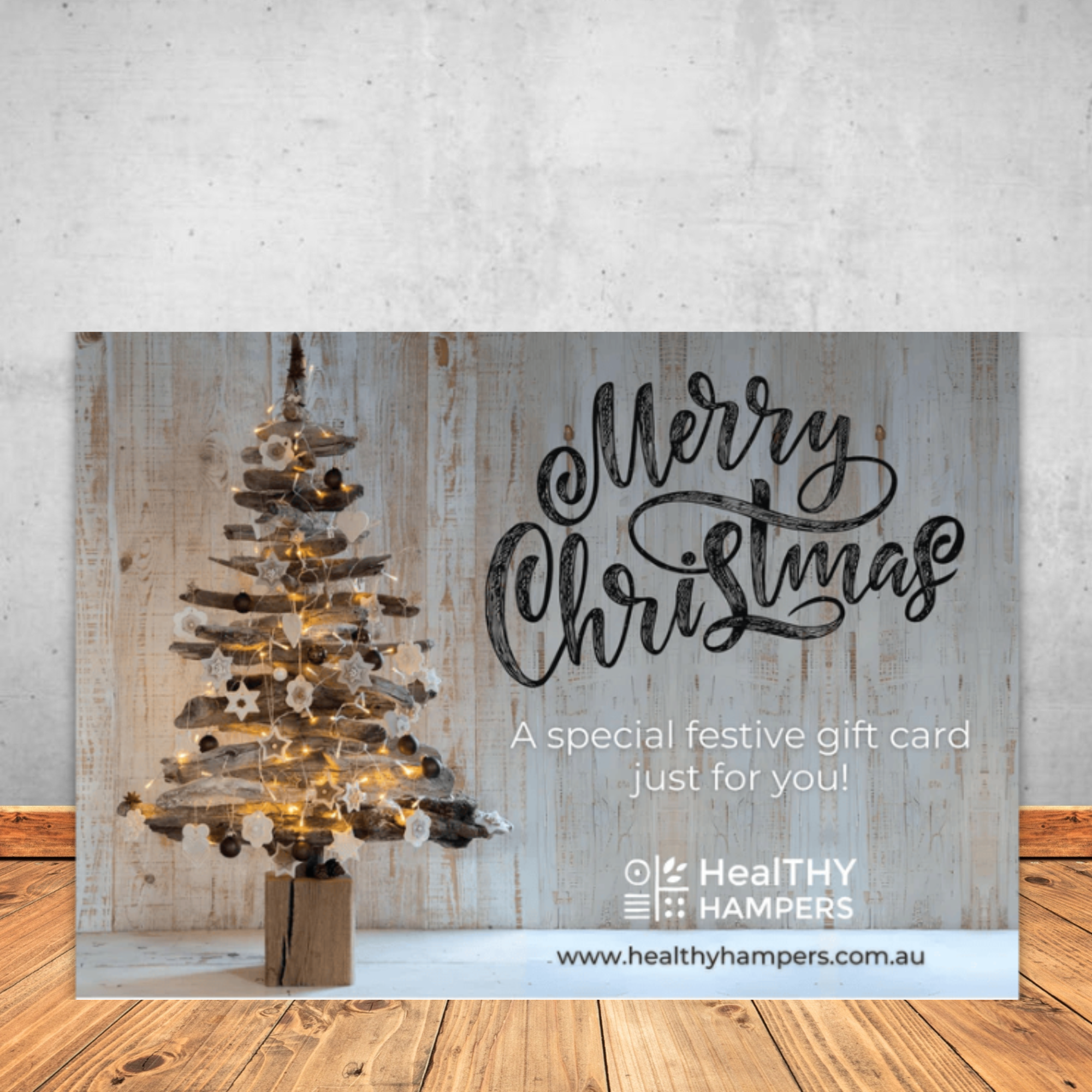 Merry Christmas Tree eGift Voucher