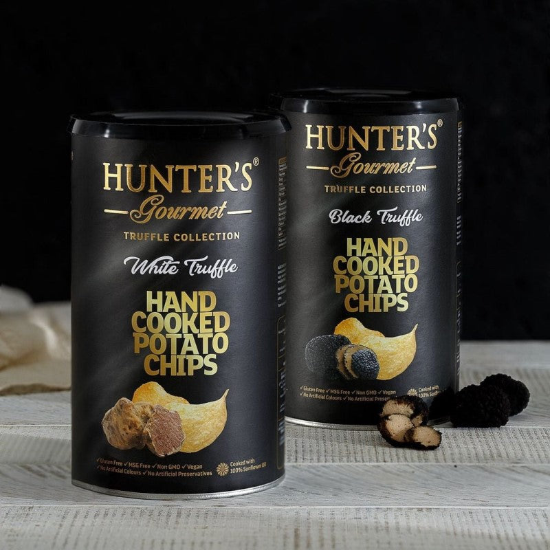 Hunter's Gourmet Black Truffle Chips 150g