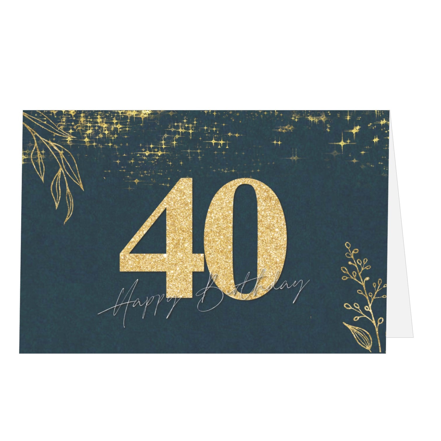 40th Birthday Greeting Card