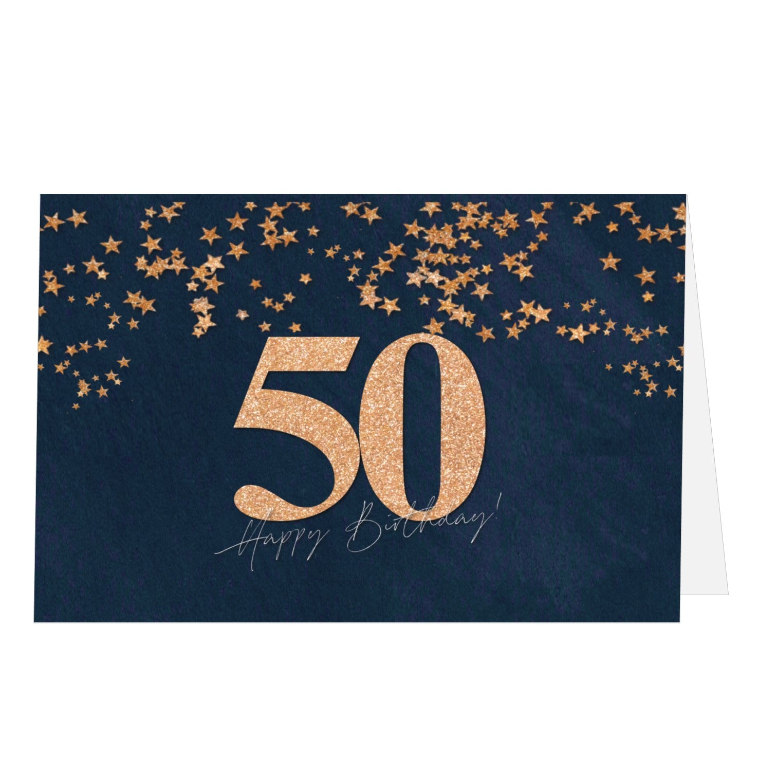 50th Birthday Greeting Card