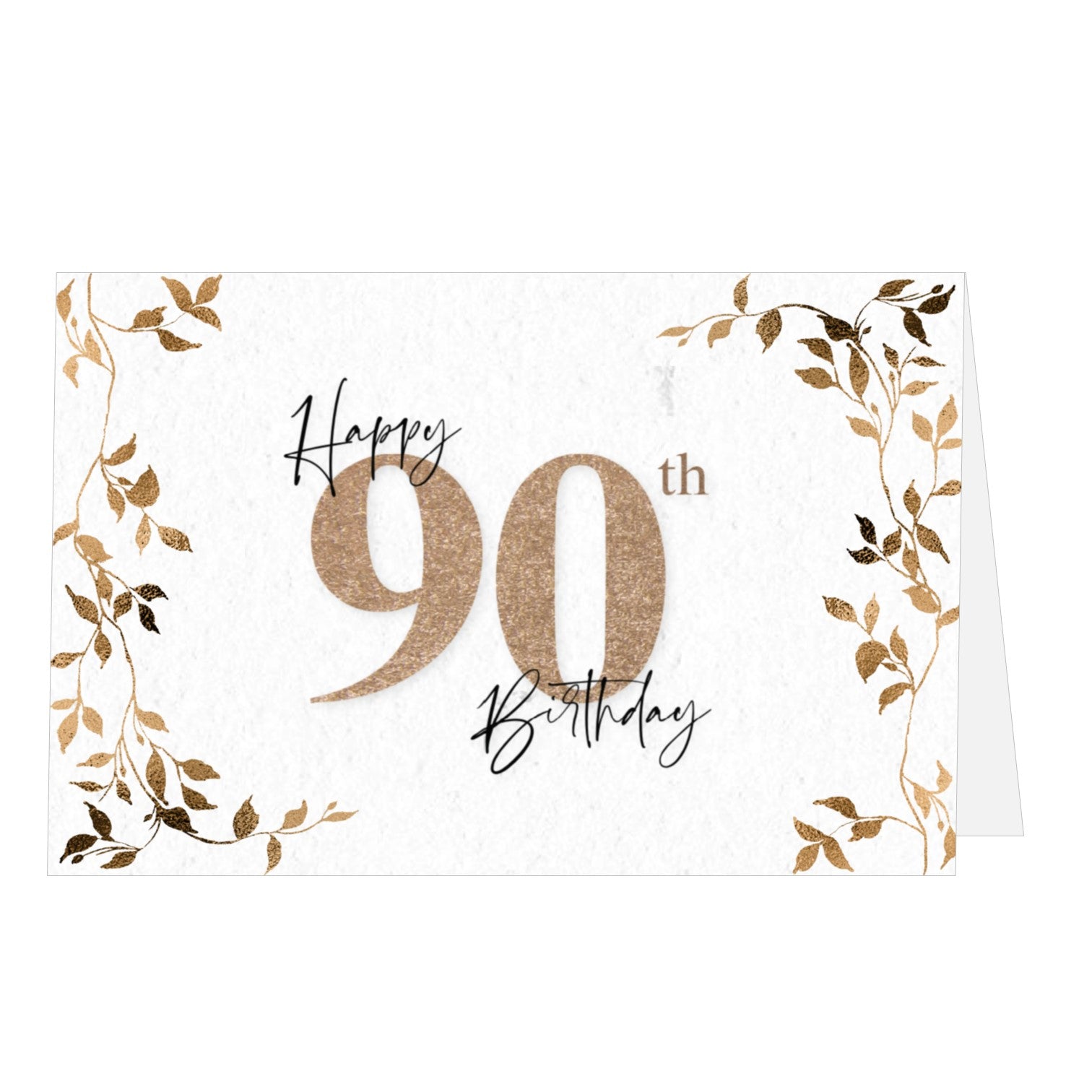 90th Birthday Greeting Card