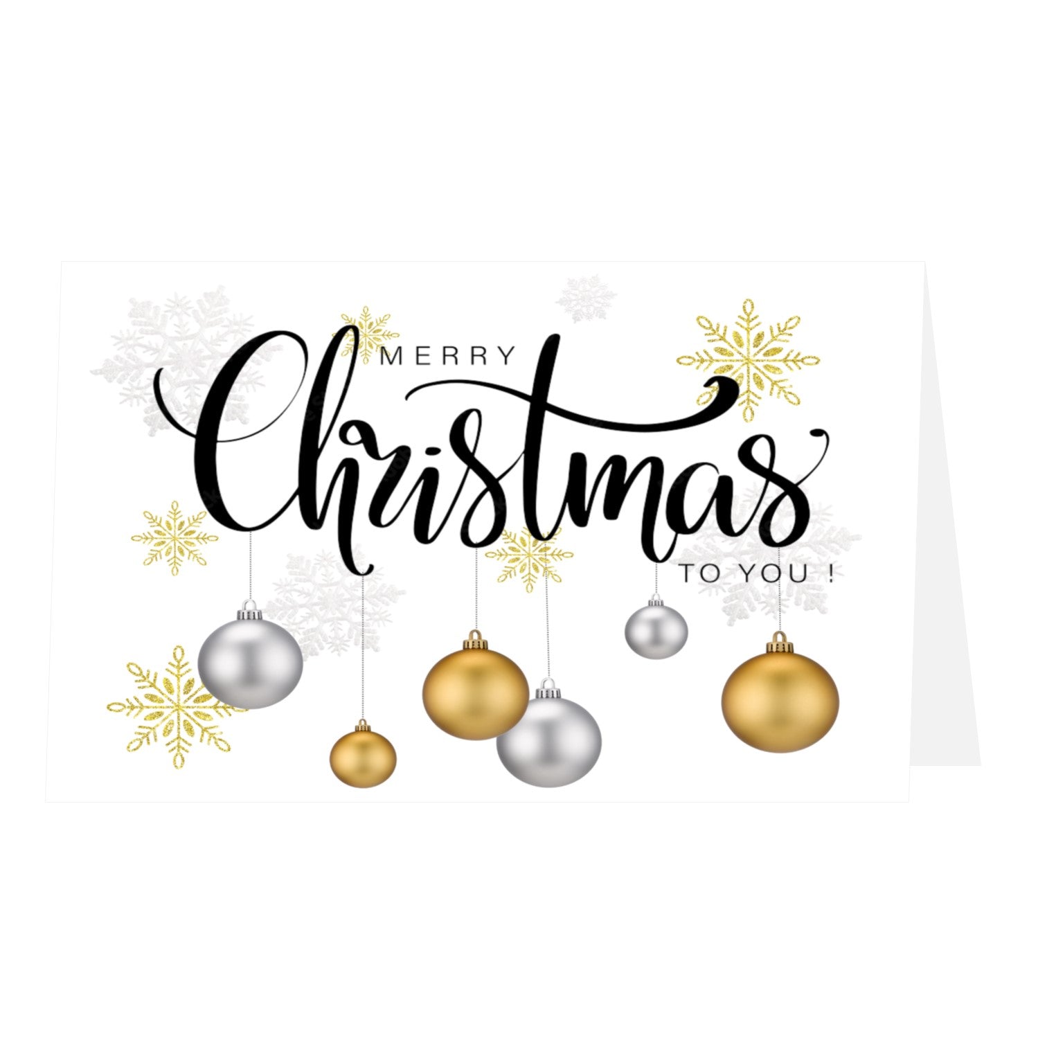 Merry Christmas Greeting Card