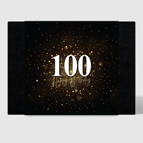 Happy 100th Birthday Hamper Design