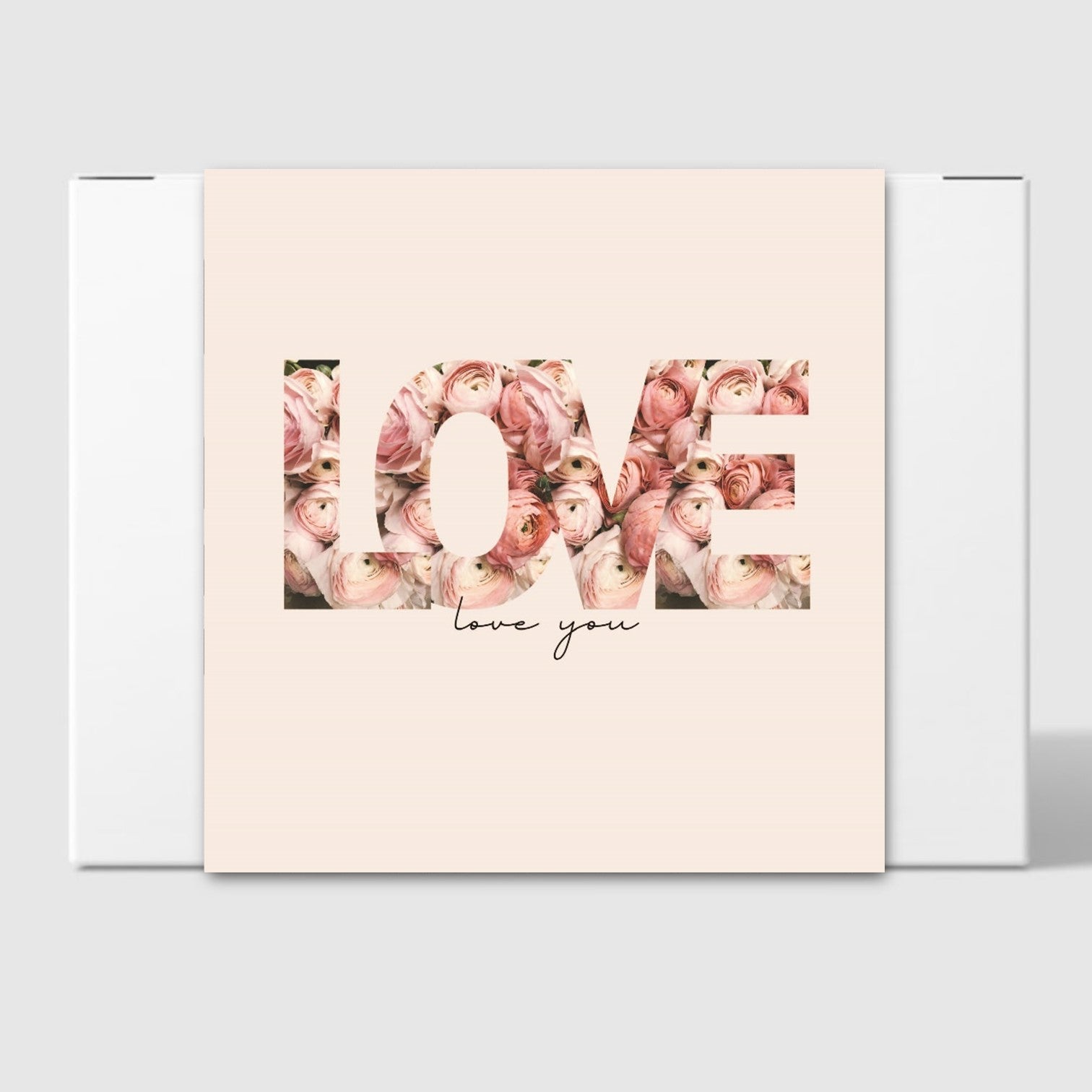 Love You Hamper Design
