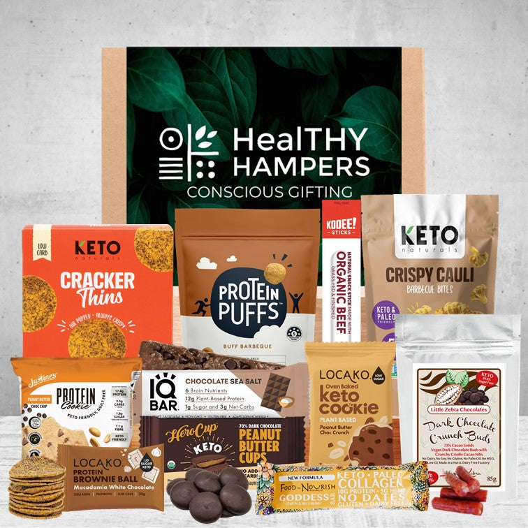 Large Keto Gourmet Treasure Crate Perfect For Any Occasion