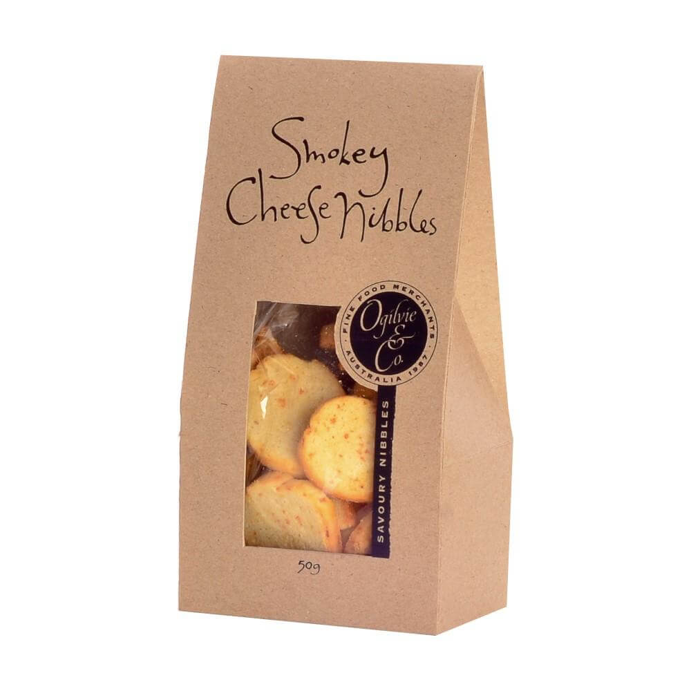 Ogilvie & Co Smokey Cheese Nibbles 50g